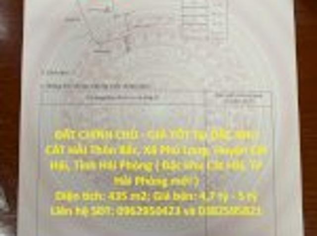 Bất động sản bán tại Hải Phòng