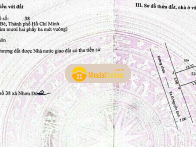Mặt bằng bán