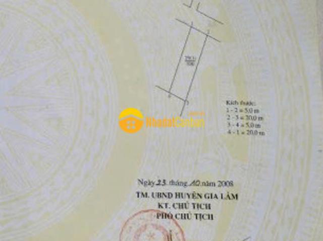 Mặt bằng bán