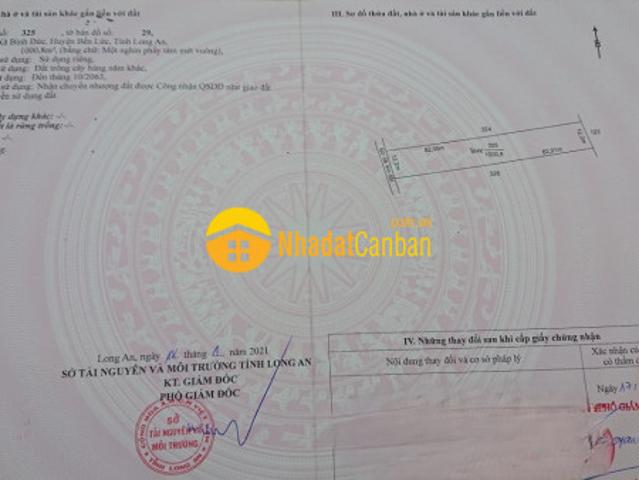 Mặt bằng bán
