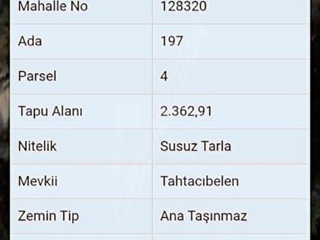 Silifke, Mersin içerisinde satılık Arsa