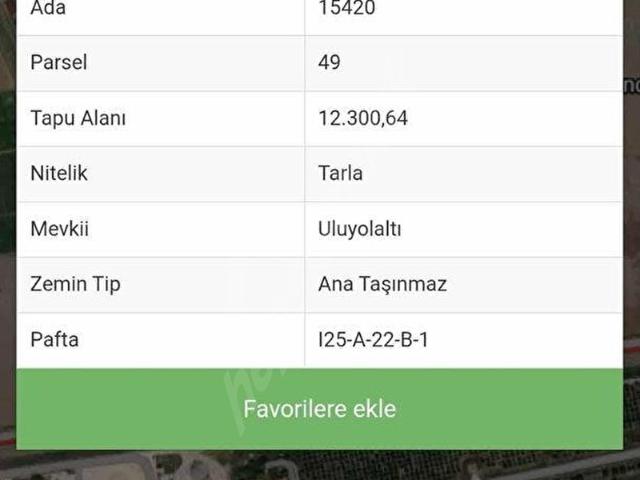 Hasanbey Mahallesi, Tepebaşı içerisinde satılık Arsa