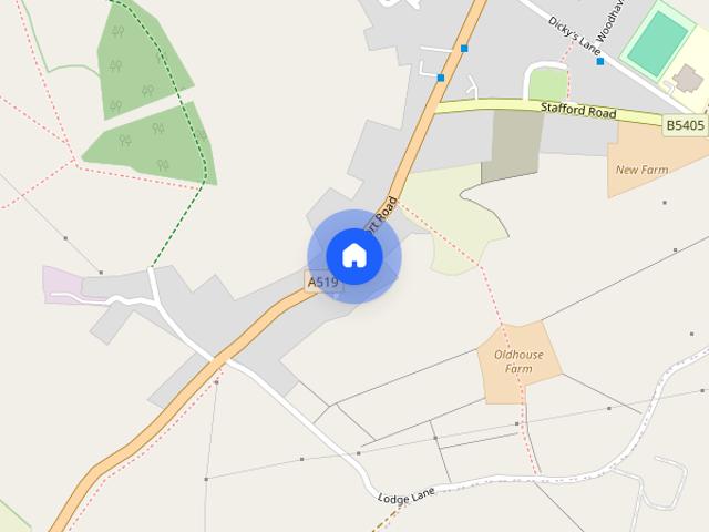 House for rent in Woodseaves, Baswich