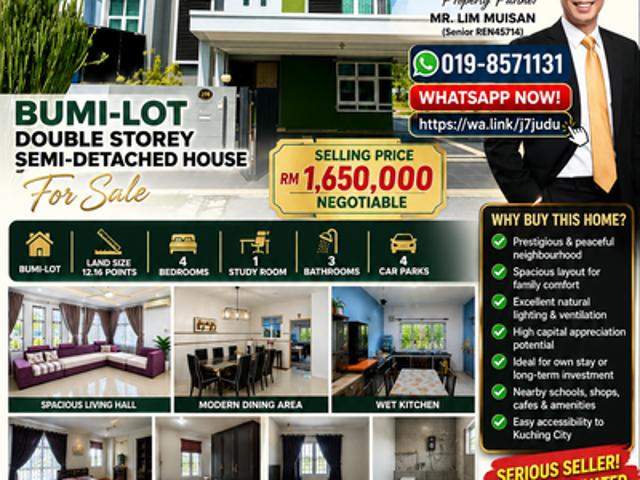 House for sale in Kuching, Sarawak