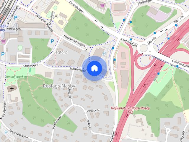 Lägenhet hyra i Täby, Stockholm