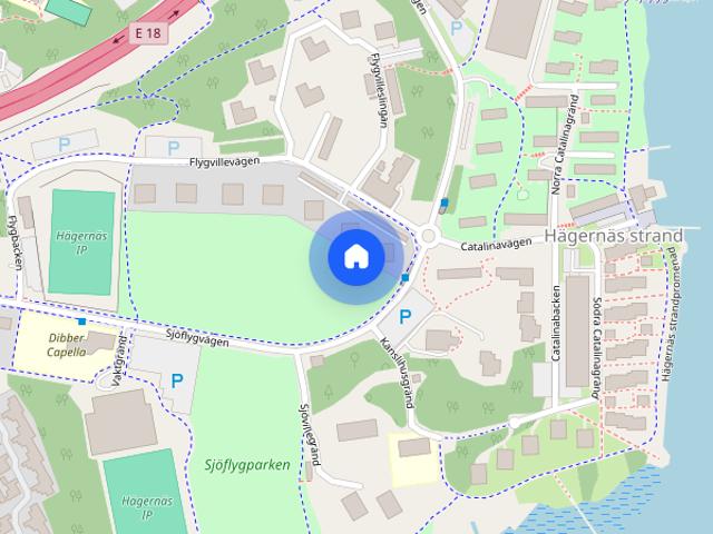 Lägenhet hyra i Hägernäs strand, Stockholms län