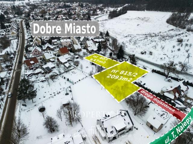 Grunt na sprzedaż w Dobre Miasto, powiat olsztyński