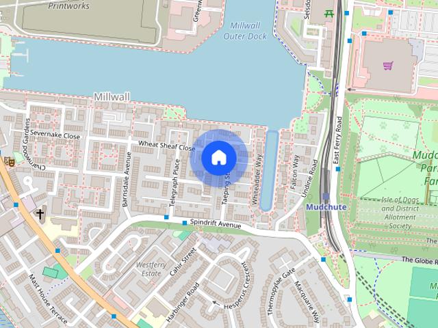 Apartment for rent in Clippers Quay, Isle Of Dogs