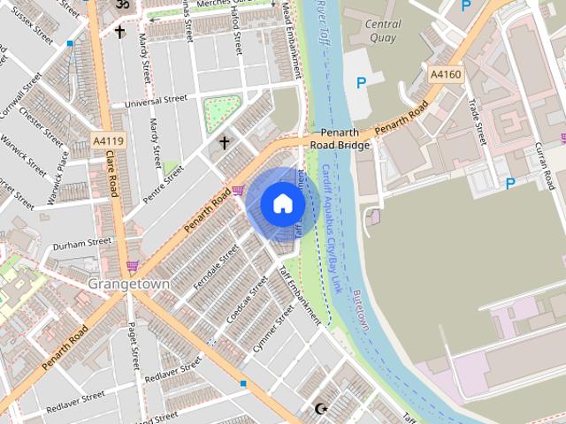 Apartment for rent in Leckwith, Cardiff