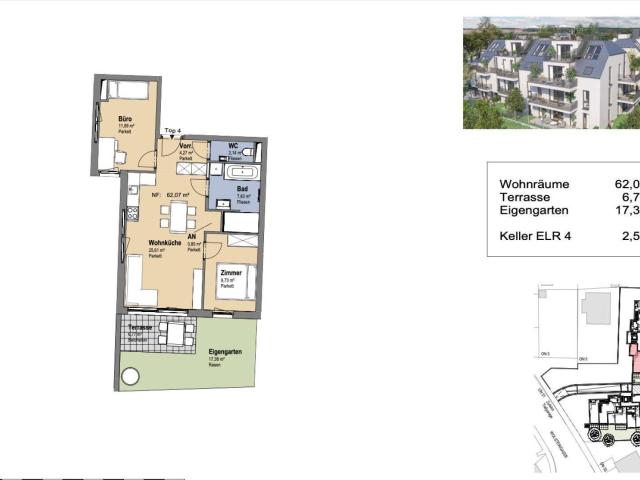 Apartment kaufen in Wien, KG Floridsdorf