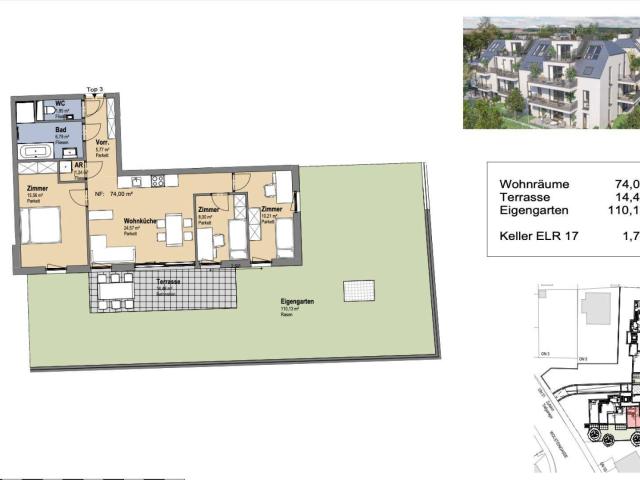 Apartment kaufen in Wien, KG Floridsdorf