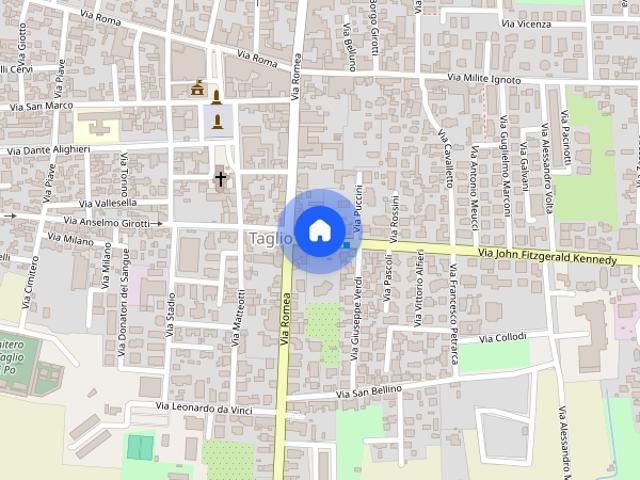 Appartamento in affitto a Taglio Di Po, Veneto
