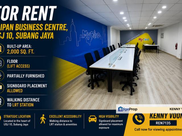 Shop for rent in Petaling, Subang Jaya