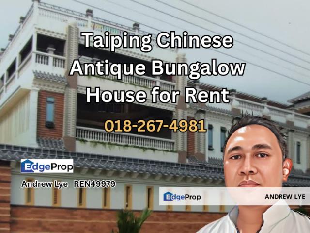 House for rent in Perak, Taiping