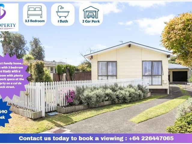 Apartment for rent in Papakura, Oroua County