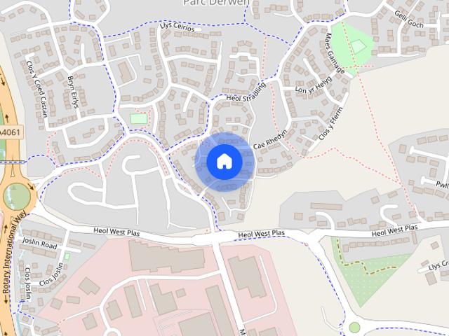 House for rent in Coity Higher, Coity