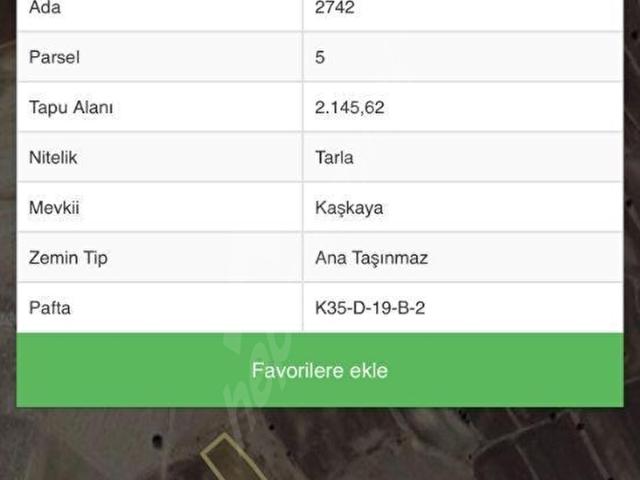 Talas, Kayseri içerisinde satılık Arsa