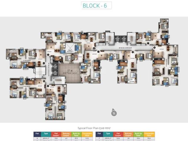 Flat for sale in Panihati, North 24 Parganas