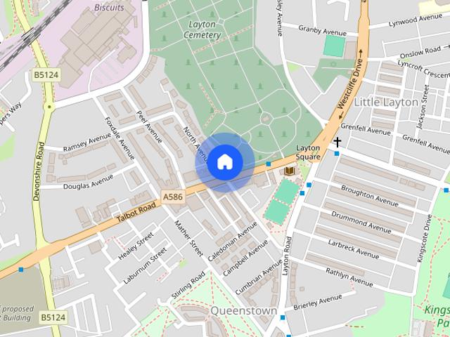 Apartment for rent in Queenstown, Blackpool