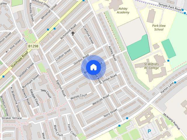 Apartment for rent in Cauldwell, South Shields