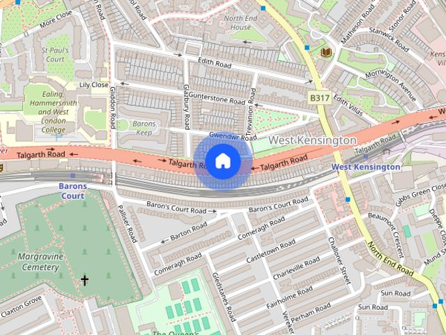 Apartment for rent in West Kensington, Greater London