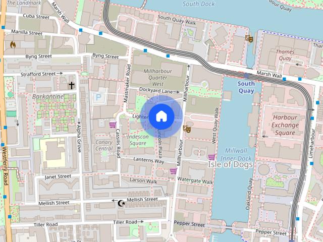 Apartment for rent in Isle Of Dogs, Greater London