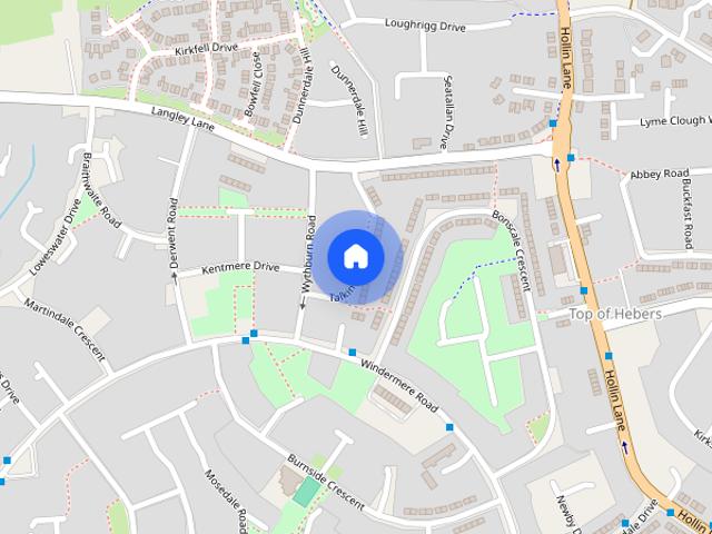 House for rent in Burnedge, Greater Manchester
