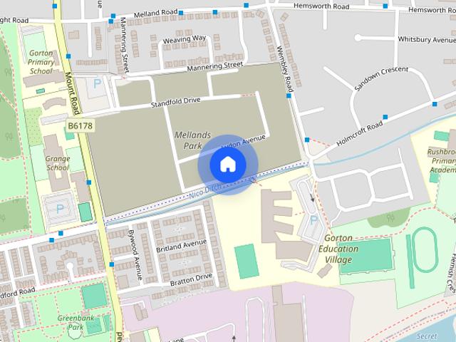 House for rent in Georgia, Greater Manchester