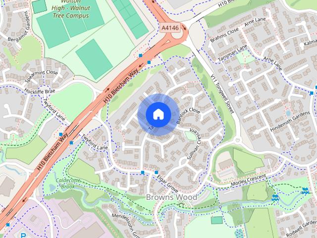 House for rent in Fenny Stratford, Milton Keynes