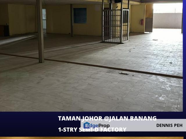 Warehouse for rent in Johore Bahru, Johor