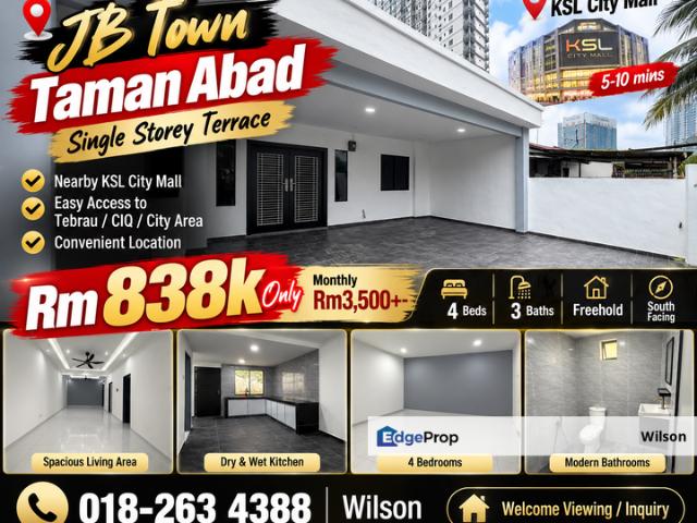 House for sale in Johor Bahru