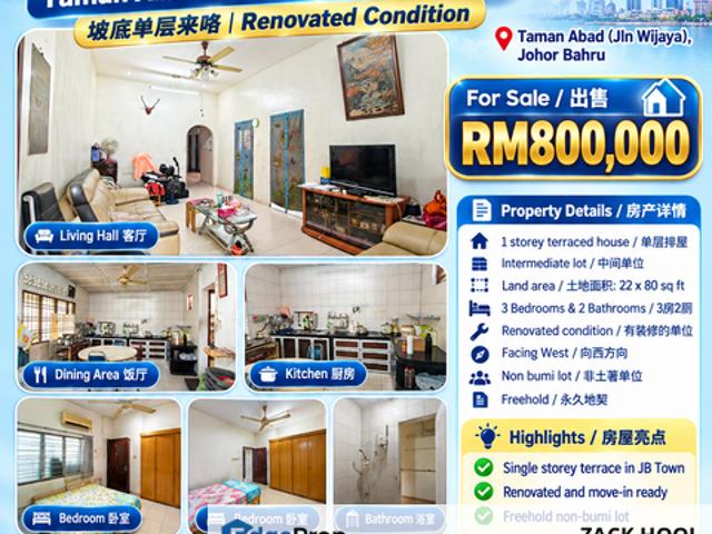 House for sale in Johor Bahru