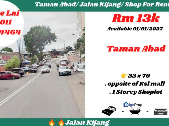 Shop for rent in Johore Bahru, Johor