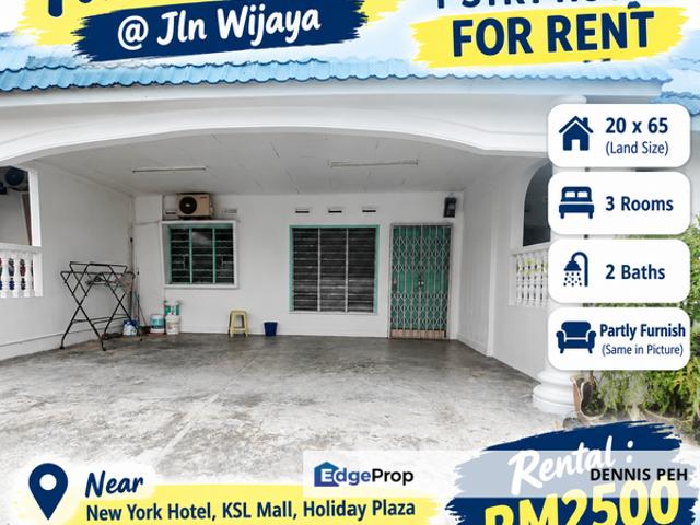 House for rent in Johore Bahru, Johor
