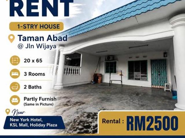Terraced House for rent in Johore Bahru, Johor