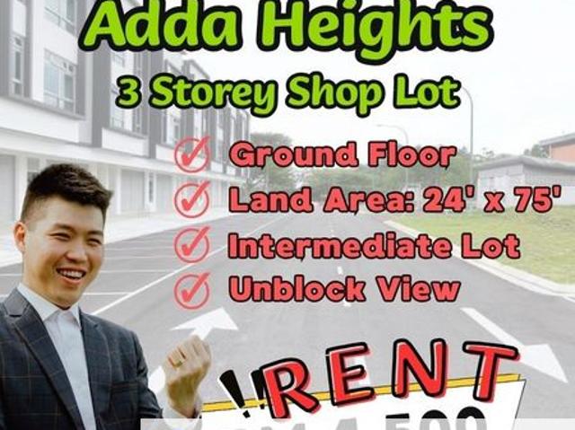 Shop for rent in Tebrau, Johor