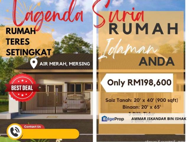House for sale in Mersing, Johor
