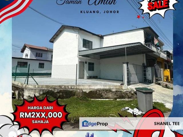 House for rent in Kluang, Johor