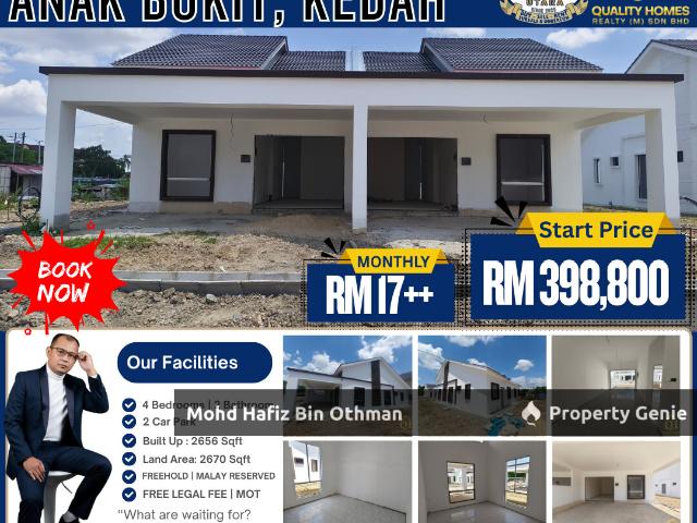 Residential House for sale in Kedah