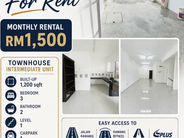 House for rent in Selayang, Selangor