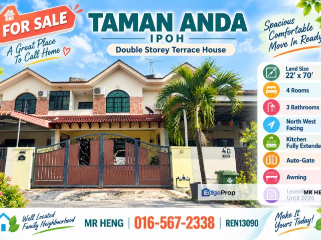 House for sale in Perak, Tanjong Ipoh