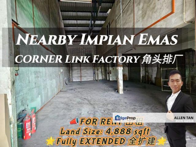 Warehouse for rent in Johore Bahru, Johor