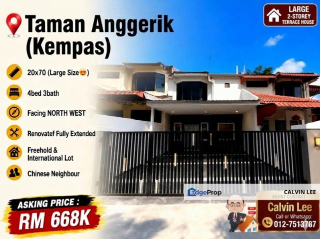 House for sale in Johore Bahru, Johor