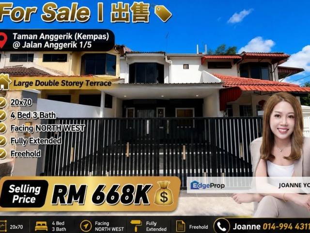 House for sale in Johore Bahru, Johor