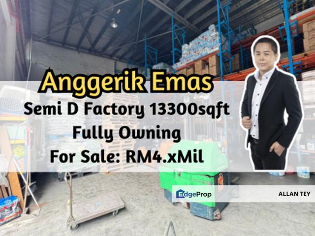 Warehouse for sale in Johore Bahru, Johor