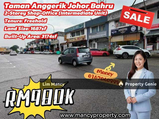 Shop for sale in Johore Bahru, Johor
