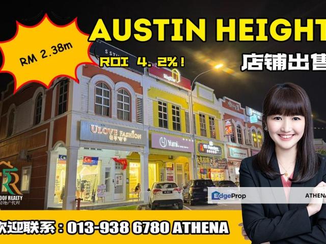 Shop for sale in Tebrau, Johor