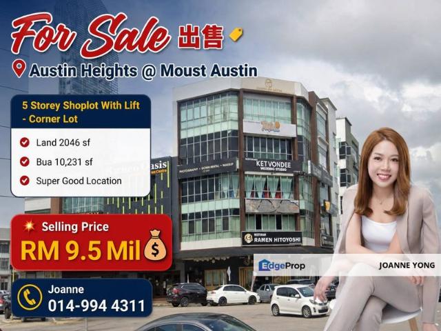 Shop for rent in Tebrau, Johor