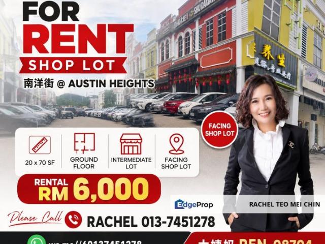 Shop for rent in Tebrau, Johor