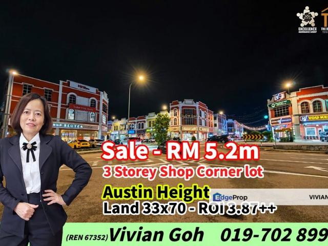 Shop for sale in Tebrau, Johor